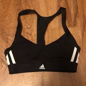 Adidas sports bra. Size is XS but fits more like an XXS and is very tight.
